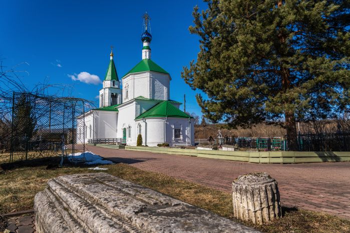 Преображенский храм в селе Верзилово округа Ступино