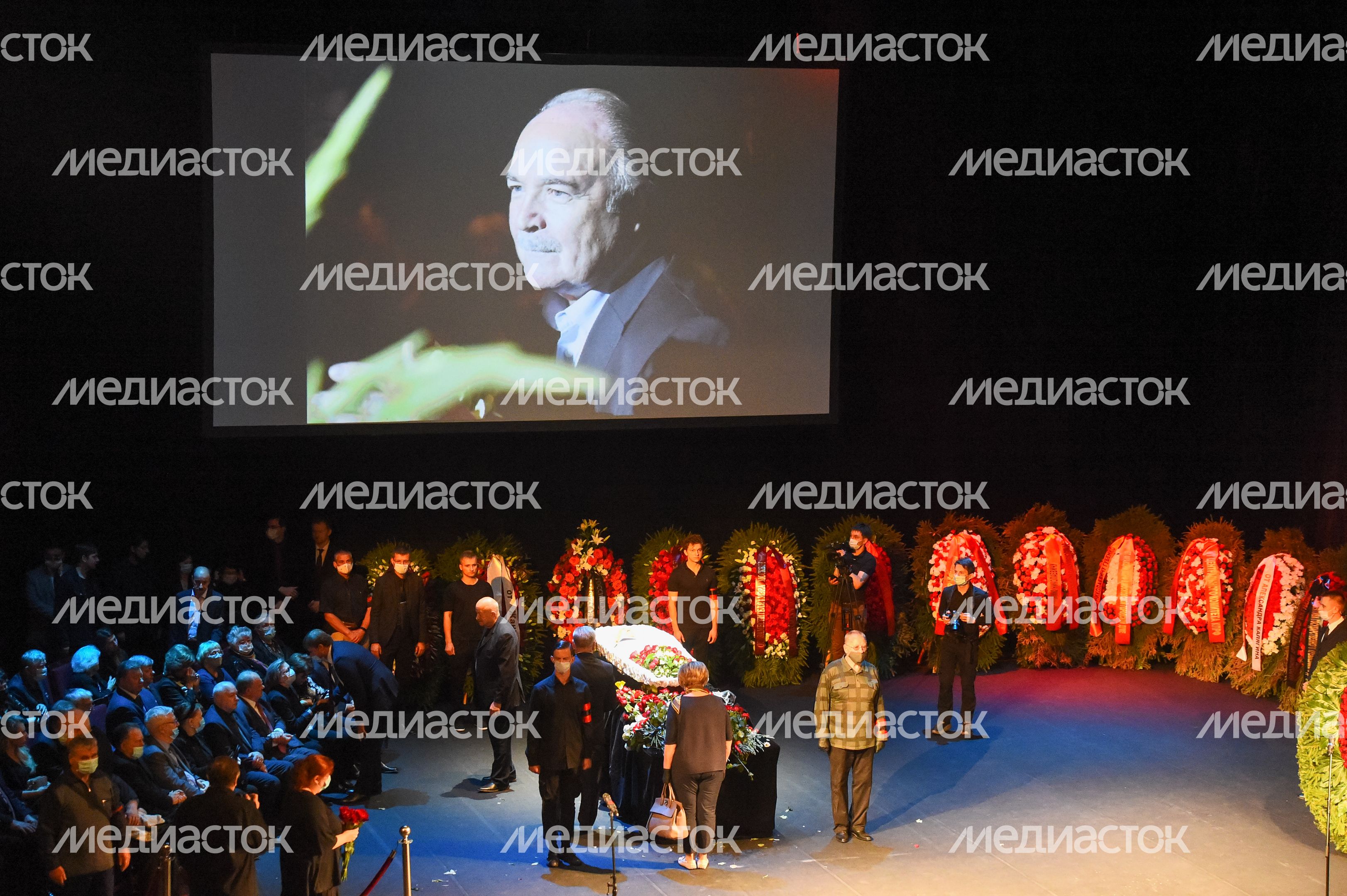 Церемония прощания с Николаем Губенко