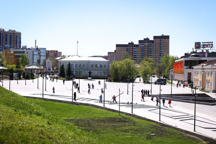 Советская площадь в Дмитрове