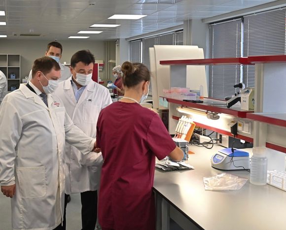 Участие губернатора Подмосковья в работе Всероссийской агропромышленной выставки «Золотая осень - 2020»