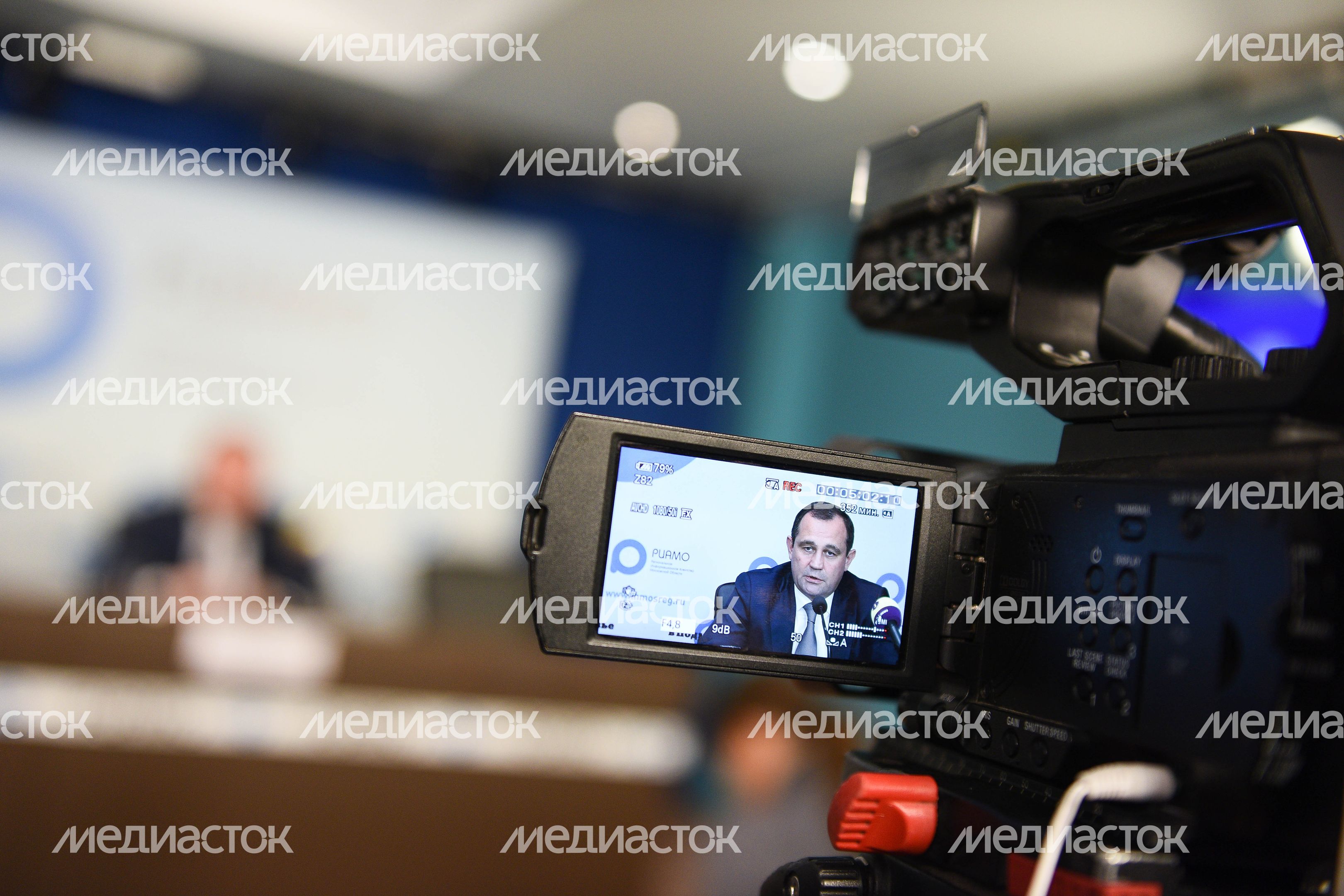 Пресс-конференция председателя Московской областной думы Игоря Брынцалова