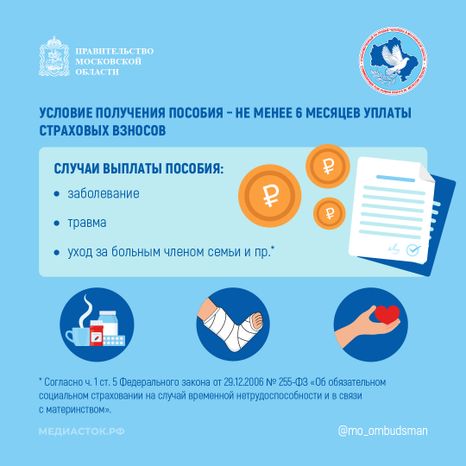 Оплата больничного для самозанятого квадрат 02