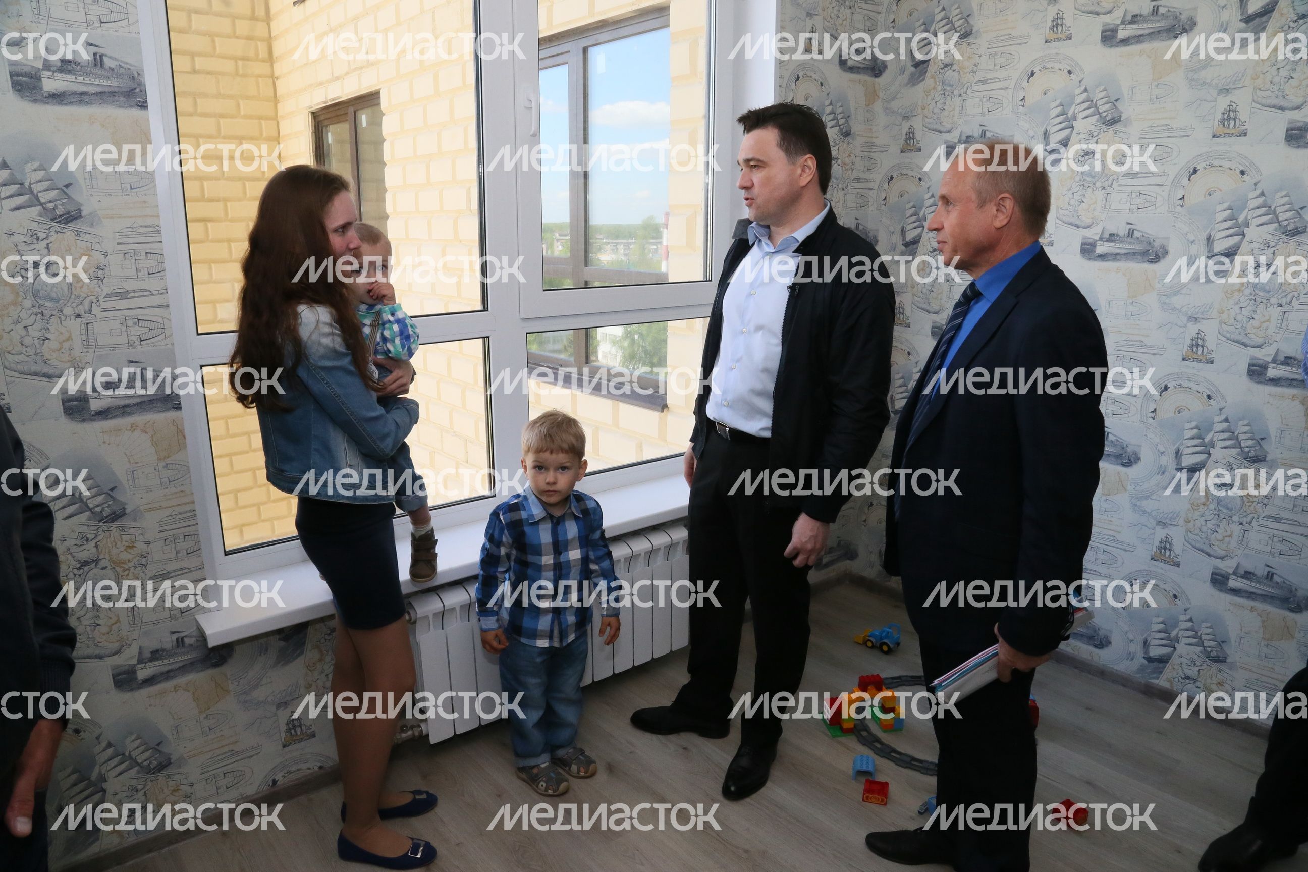 А. Воробьев посетил с рабочим визитом Лобню