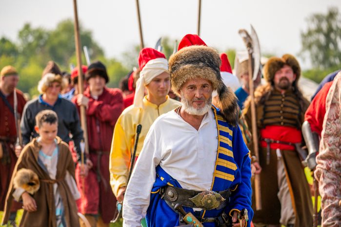 Эпоха Древней Руси XVI века на фестивале «Гуляй город» в округе Чехов