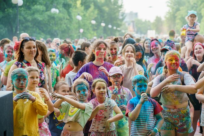 День защиты детей в Центральном парке культуры и отдыха в Люберцах