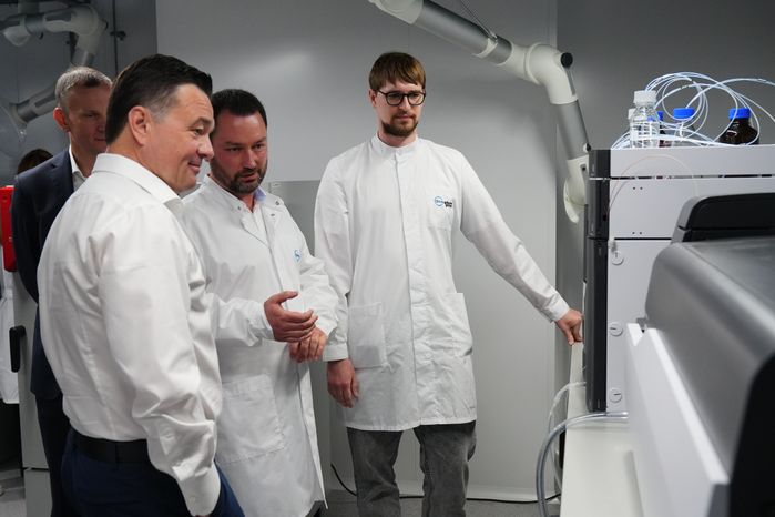 Губернатору представили проект развития R&D-Центра фармкомпании «Биннофарм Групп» в Красногорске
