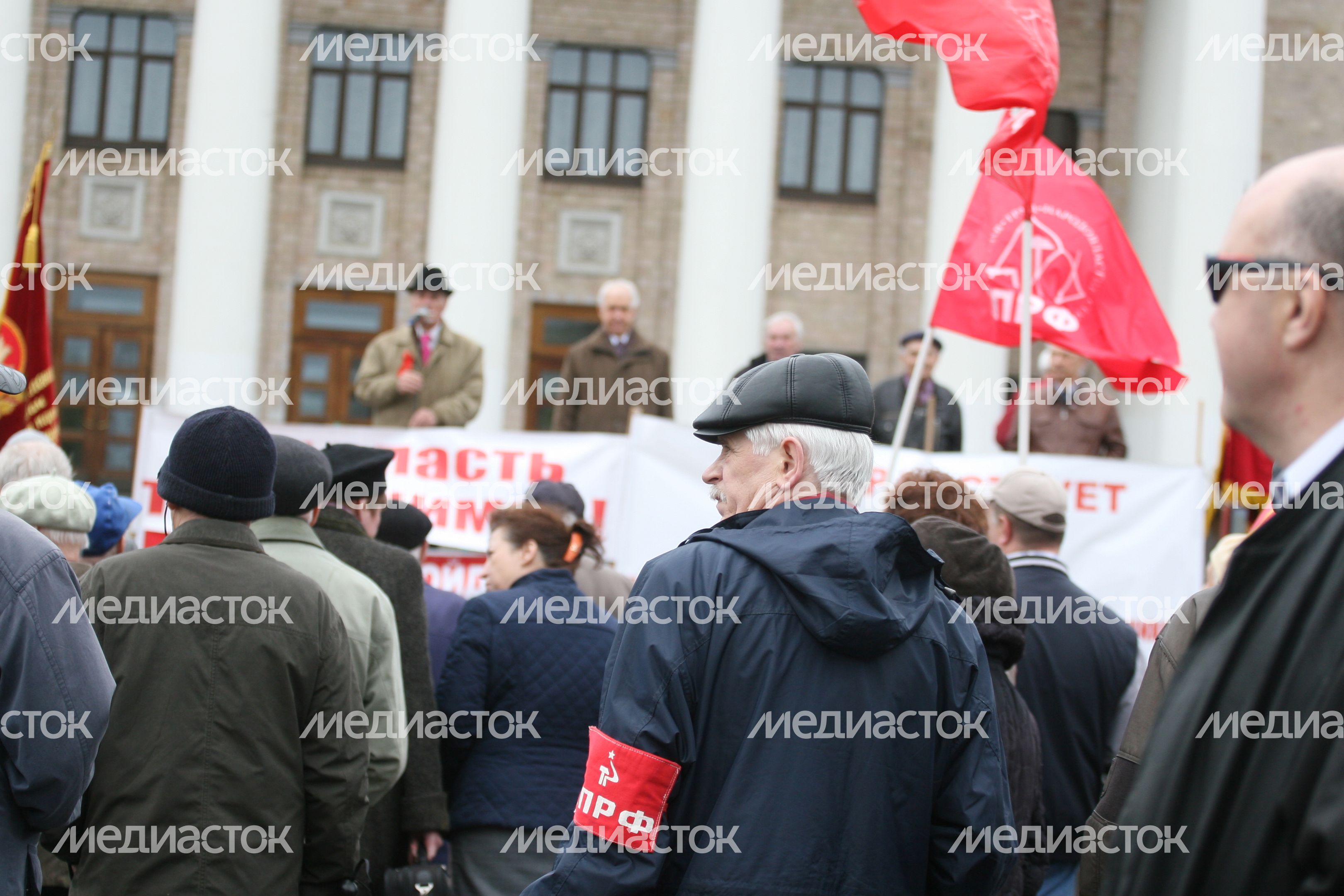 Первомайская демонстрация в Жуковском