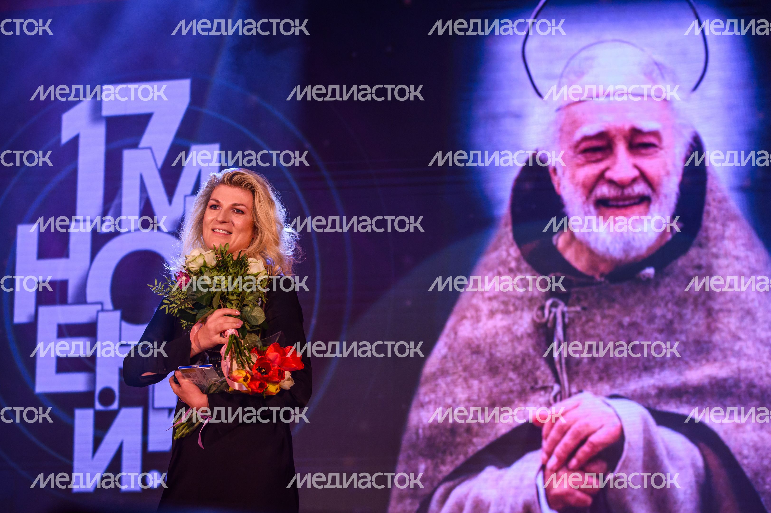 Церемония закрытия кинофестиваля "17 мгновений" в Павловском Посаде