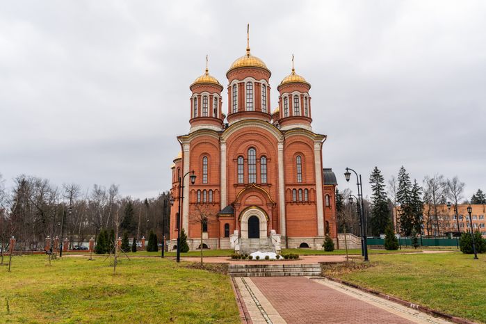 Церковь Серафима Саровского в поселке Селятино Наро-Фоминского округа