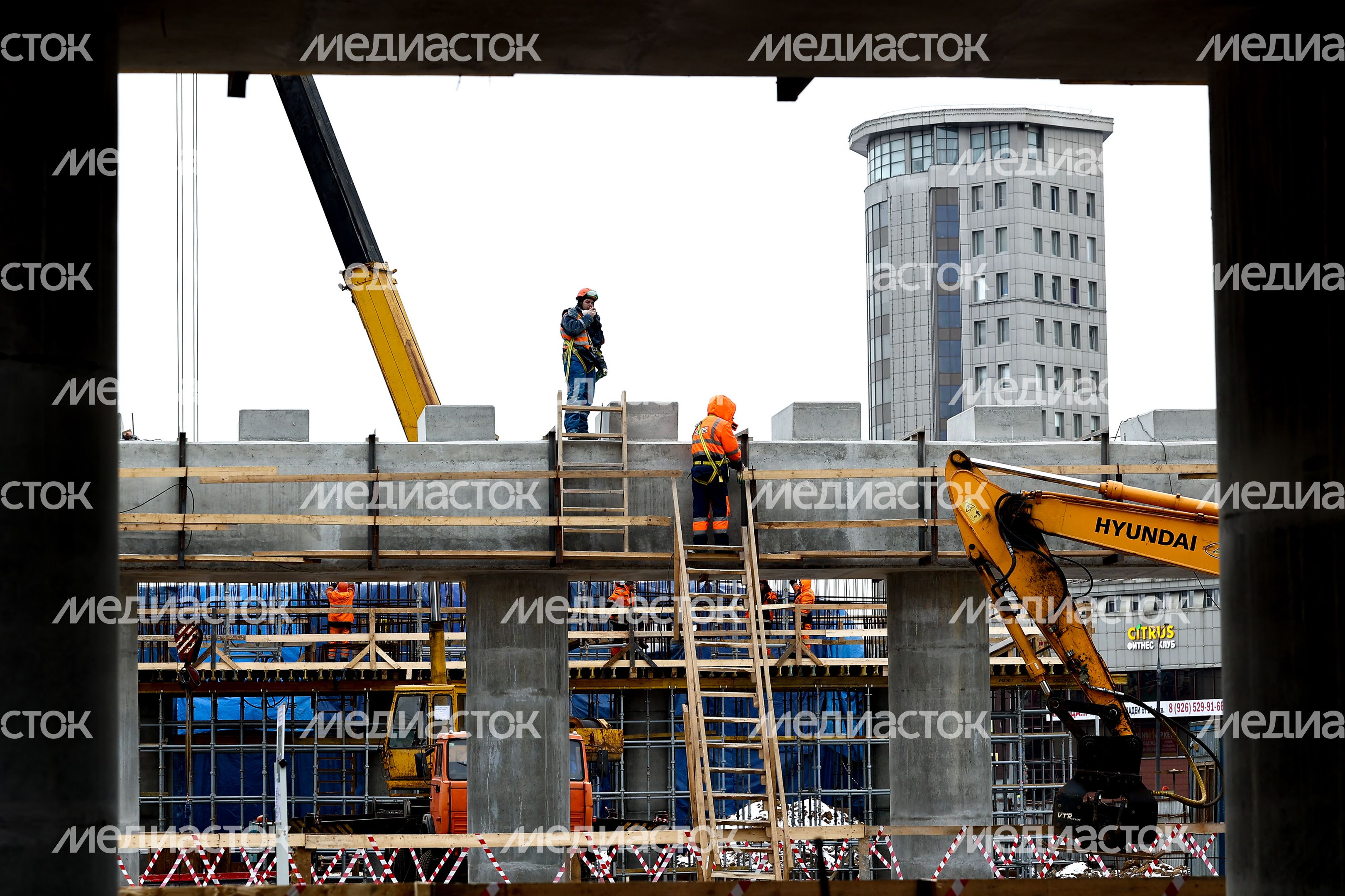 Проверка губернатором строительства эстакады в Люберцах