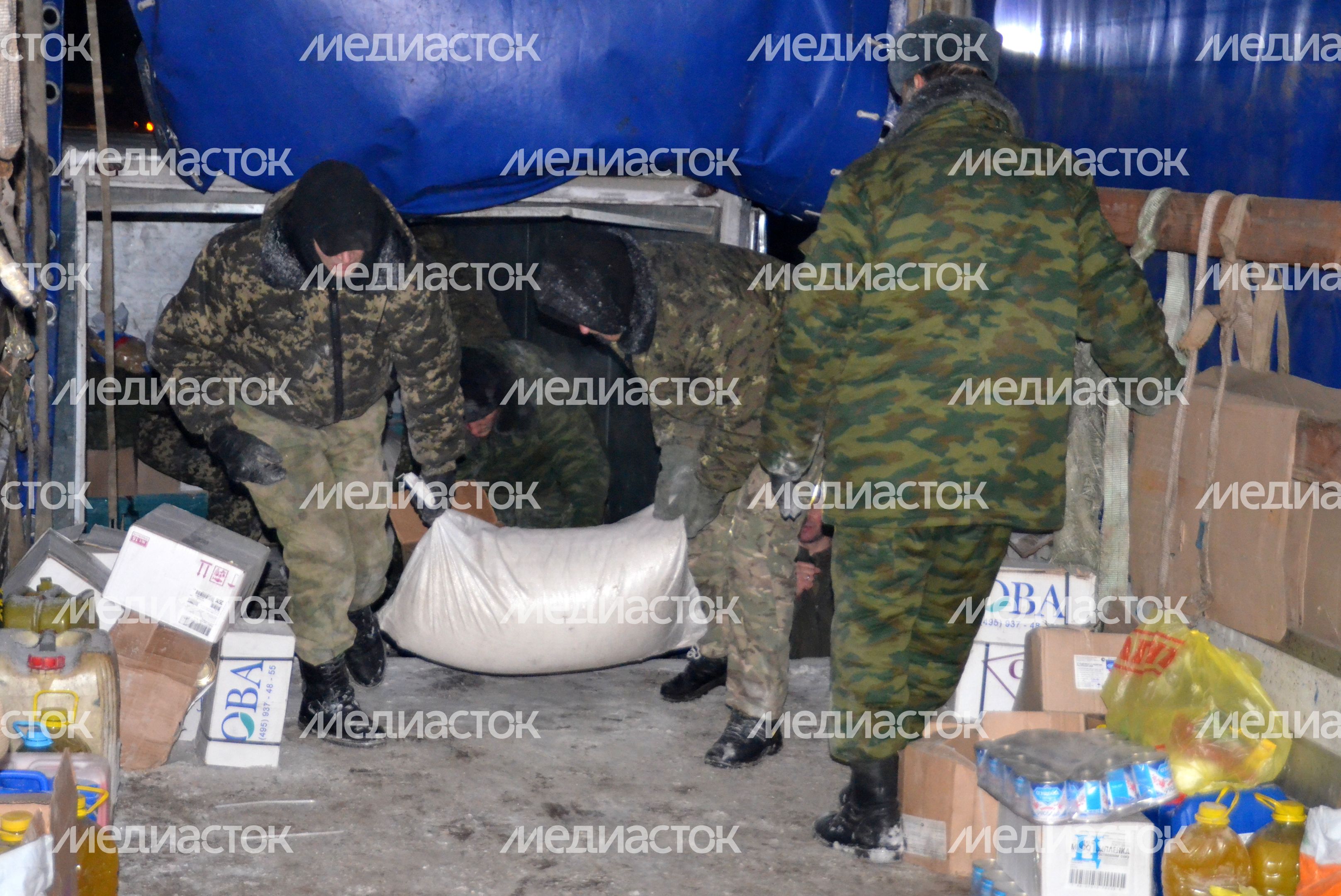 Гуманитарная помощь от Истры горловским ополченцам Гуманитарная помощь от Истры горловским ополченцам