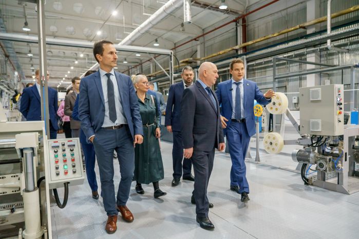 Воровское. Открытие цеха завода «Москабель»