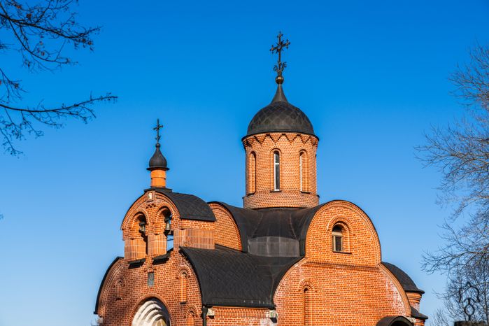 Церковь Георгия Победоносца в селе Семеновское Можайского округа