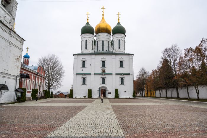 Осенние виды Коломны в Подмосковье