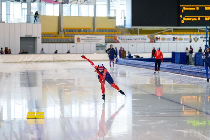 Всероссийские соревнования по конькобежному спорту в Коломне