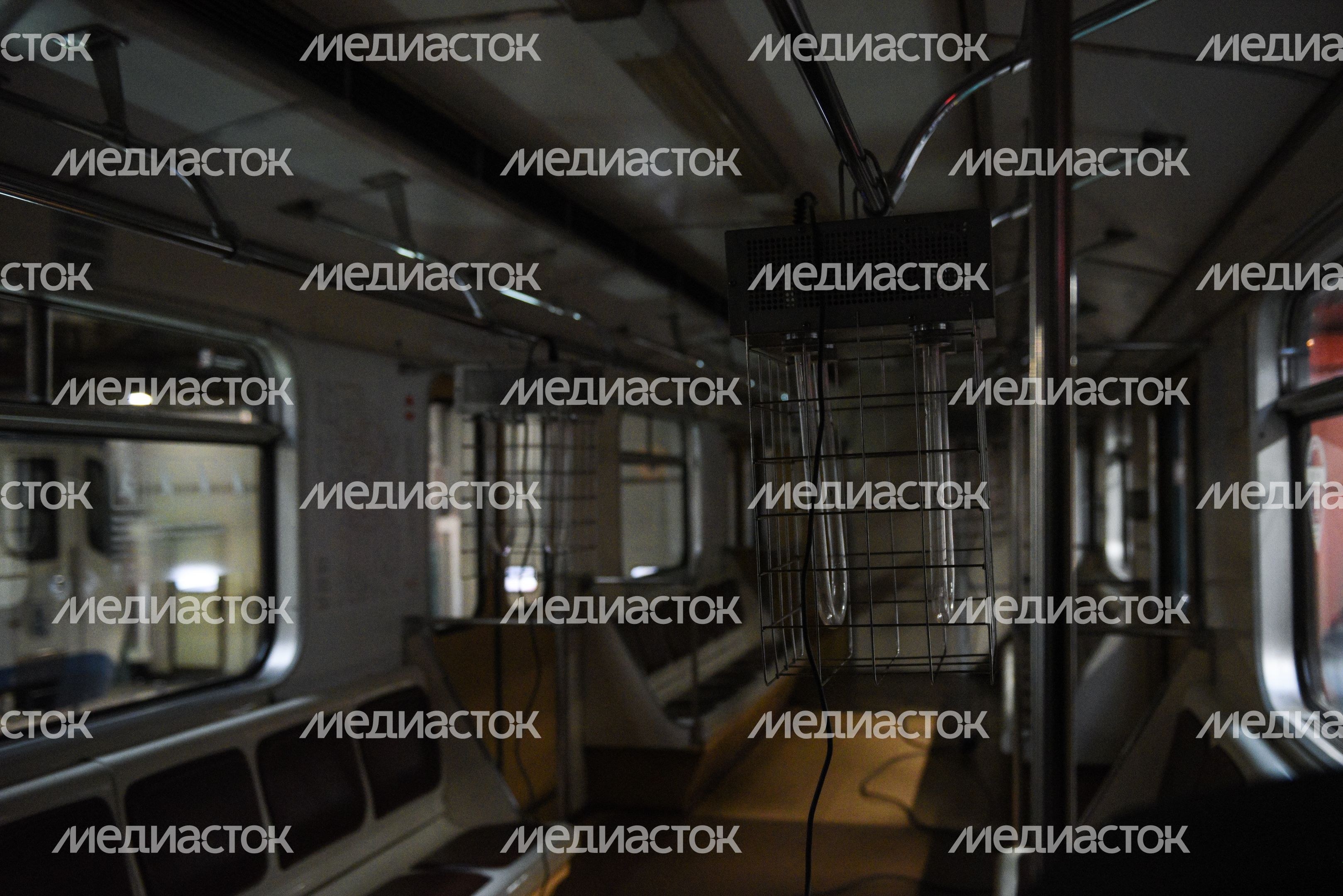 Кварцевание и обеззараживание вагонов метро в Москве Кварцевание и обеззараживание вагонов метро в Москве