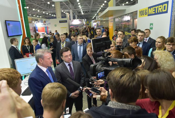 А. Воробьев посетил выставку «МЕТРО ЭКСПО – 2015»
