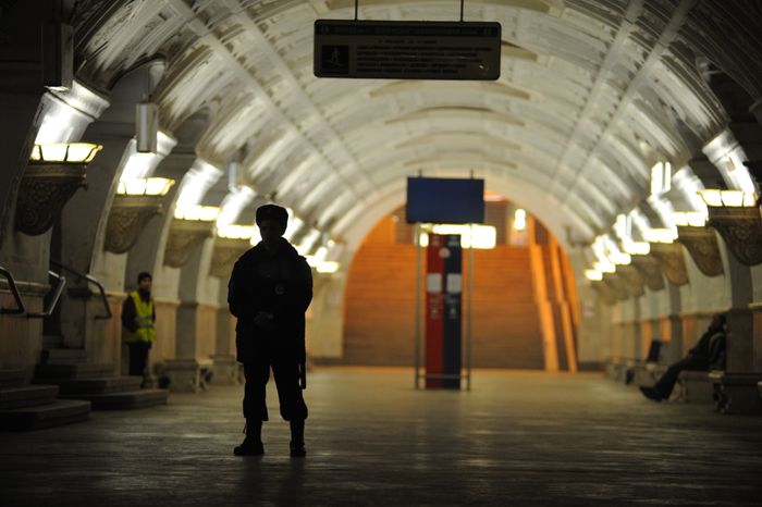 Совместные учения МЧС и Московского метрополитена