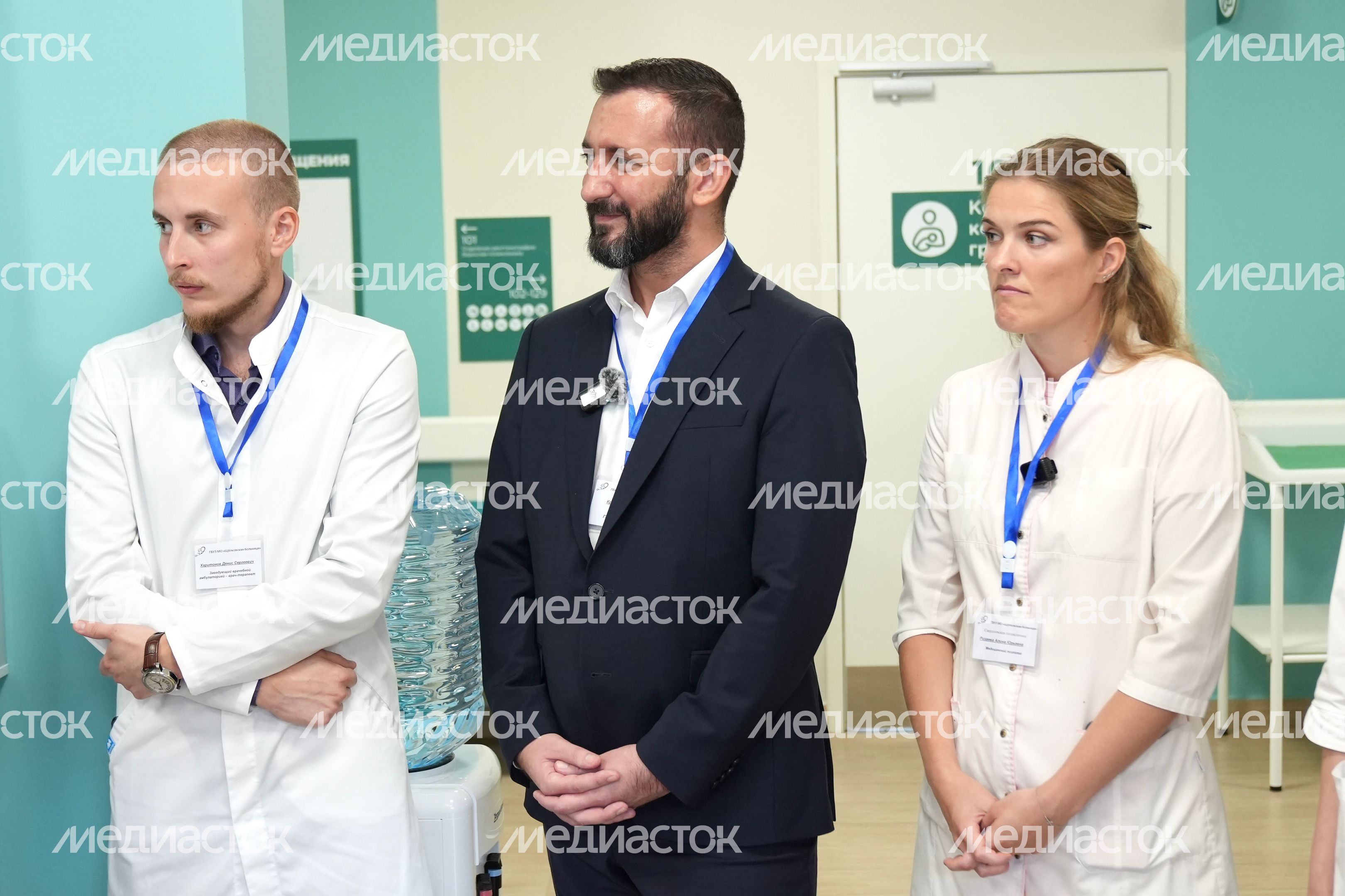 Встреча с врачами новой поликлиники в пгт Свердловский г.о. Лосино-Петровский Встреча с врачами новой поликлиники в пгт Свердловский г.о. Лосино-Петровский