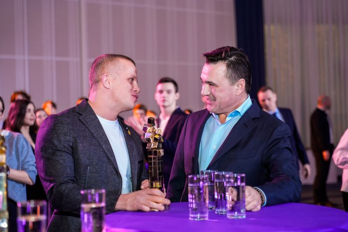 Андрей Воробьёв наградил победителей премии "Золотой пиксель"