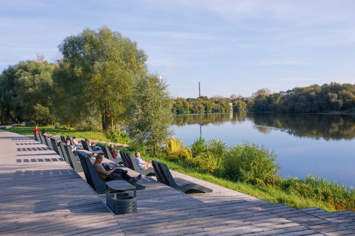 Воскресенск. Парк усадьбы Кривякино