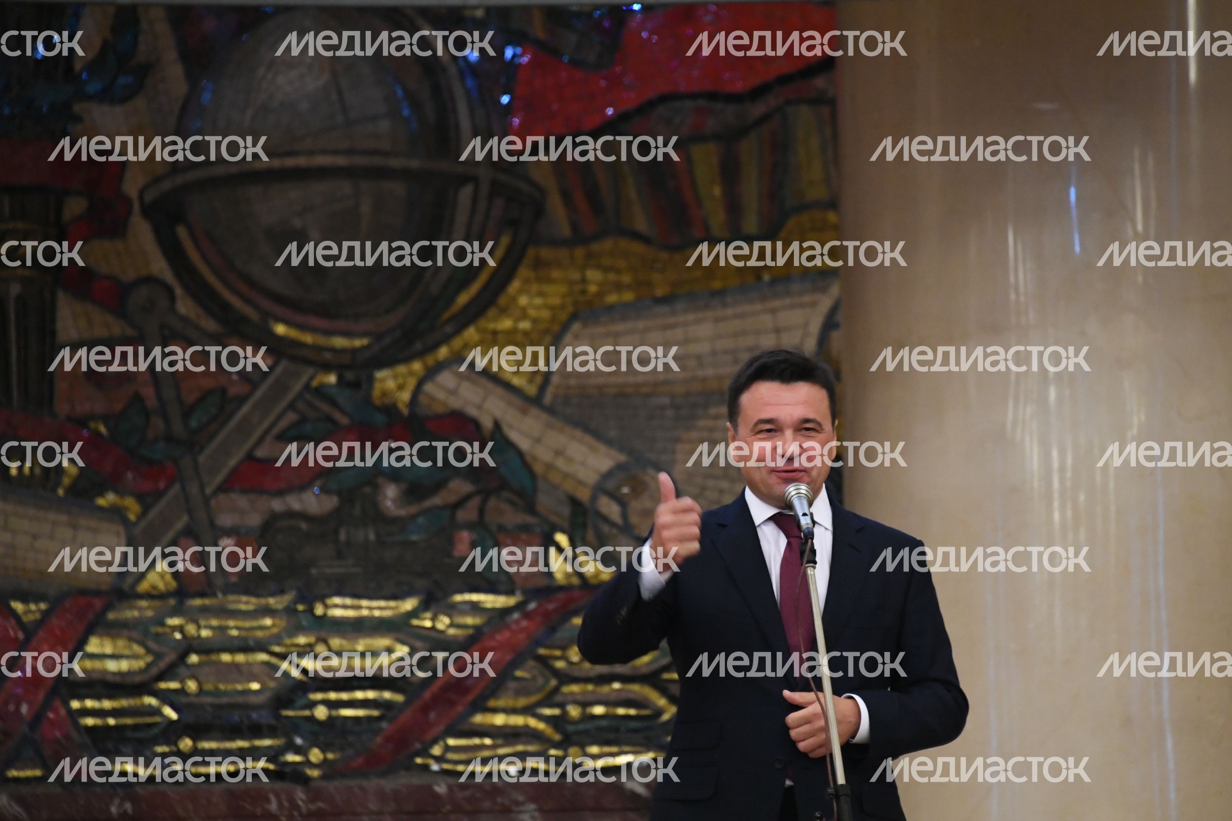 Поздравление Андрея Воробьёва первокурсников МГУ с началом учебного года