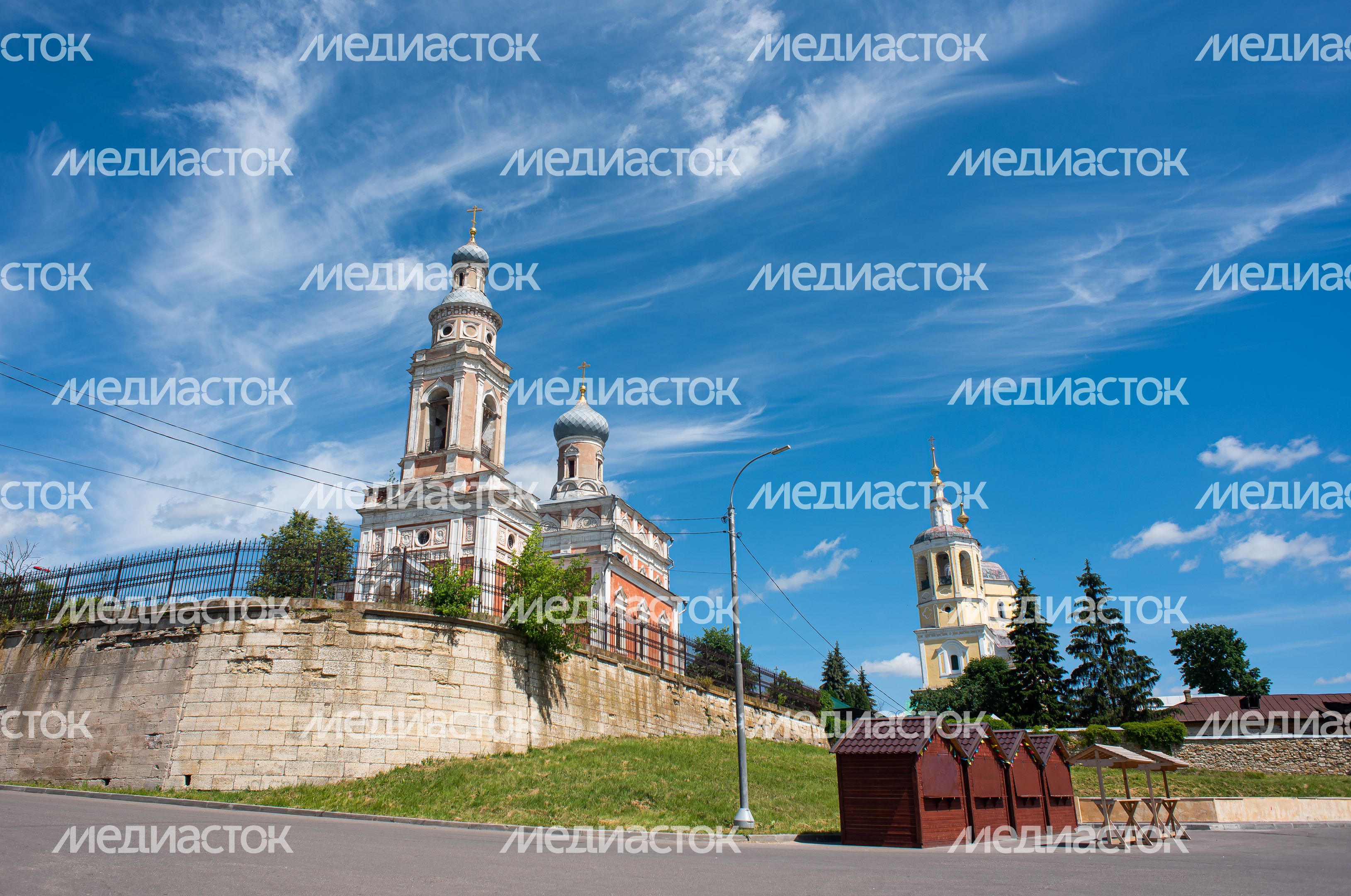 Летние виды города Серпухов