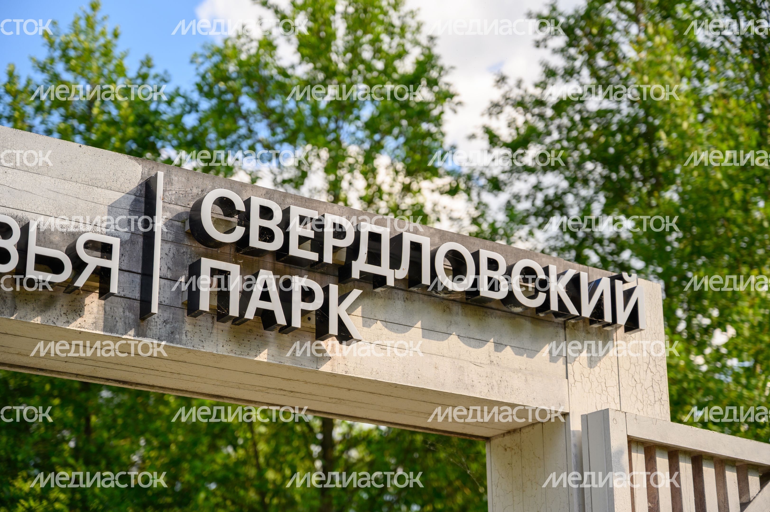 Лето в парке культуры и отдыха «Свердловский» в поселке Свердловский округа Лосино-Петровский Лето в парке культуры и отдыха «Свердловский» в поселке Свердловский округа Лосино-Петровский