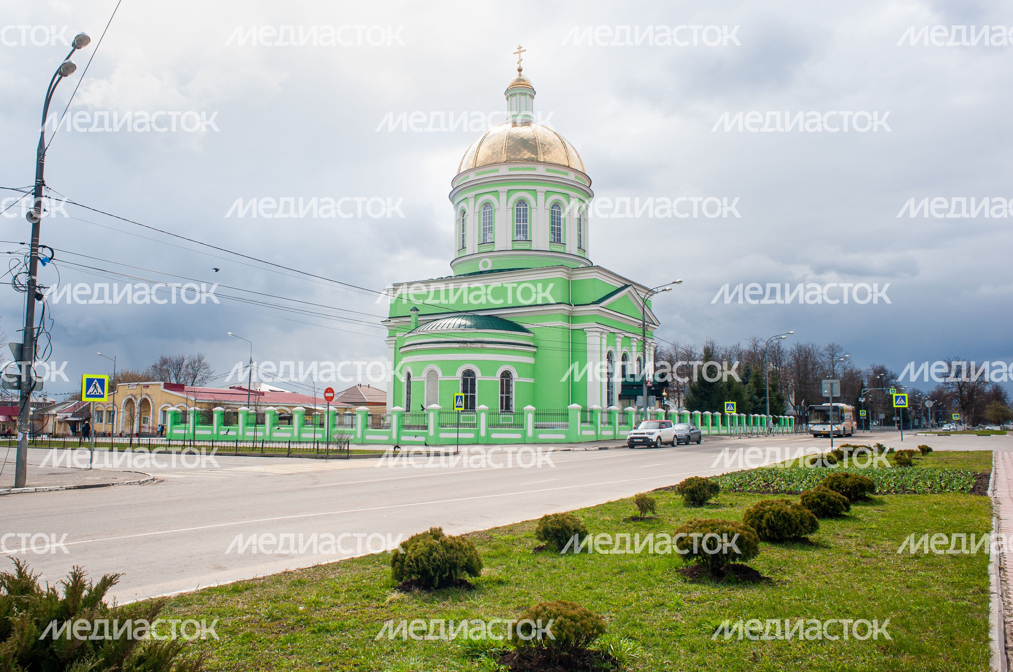 Весенние виды города Озёры