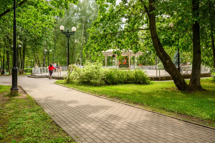 Летний Центральный парк культуры и отдыха в Лыткарино
