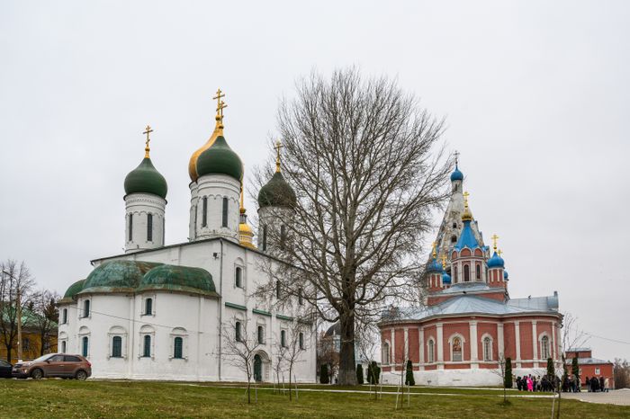Осенние виды Коломны в Подмосковье