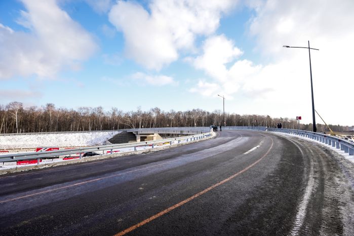 Первый участок Южно-Лыткаринской автомагистрали открыли в Ленинском округе