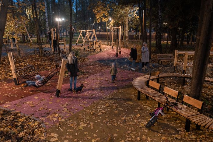 Парк Беличий в Краснознаменске
