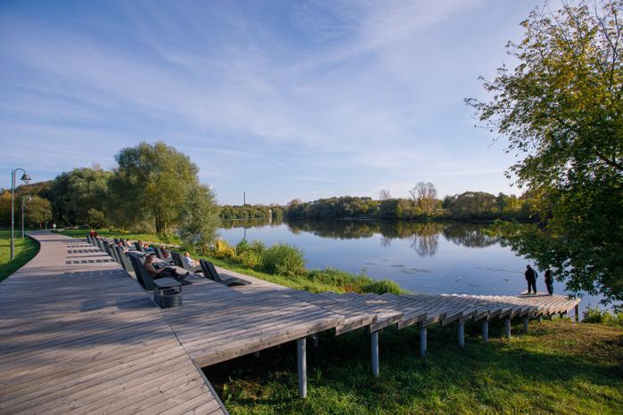 Воскресенск. Парк усадьбы Кривякино