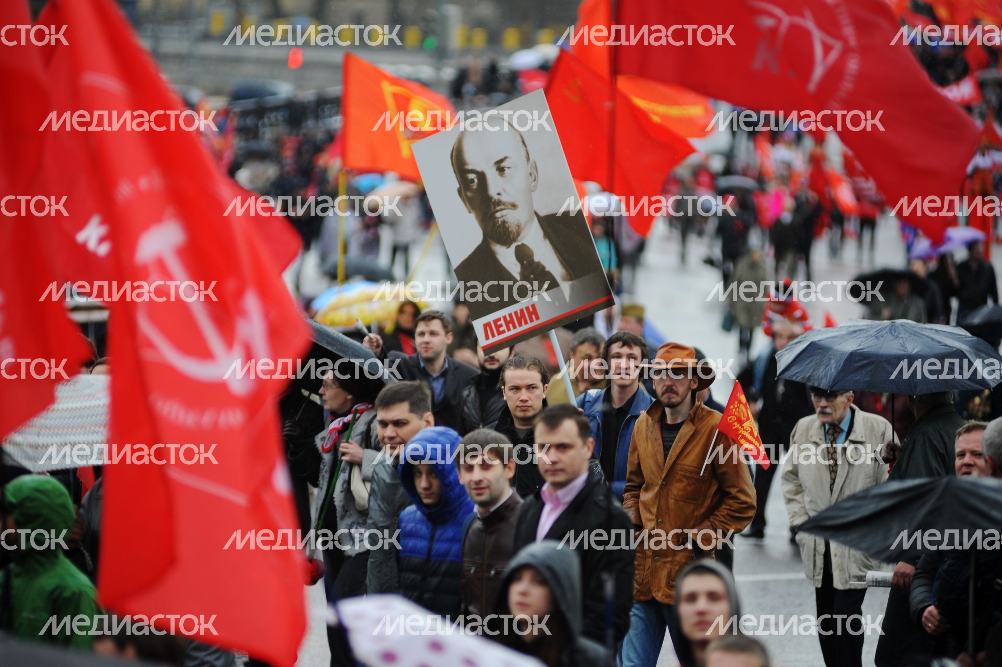 Первомайская демонстрация в Москве Первомайская демонстрация в Москве
