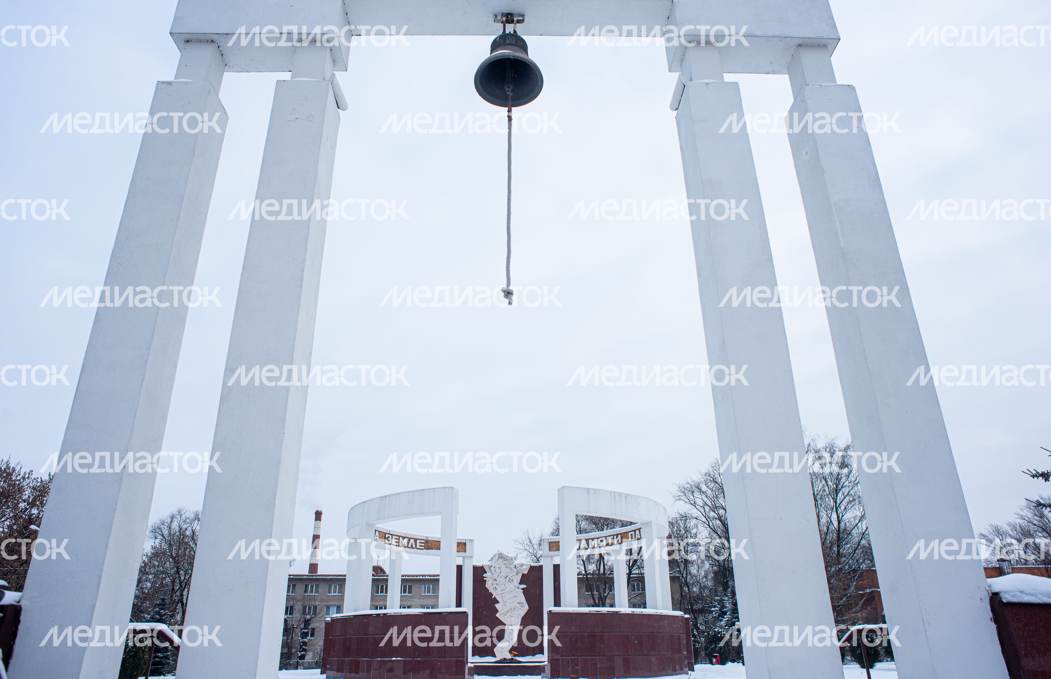 Зимние виды города Щелково
