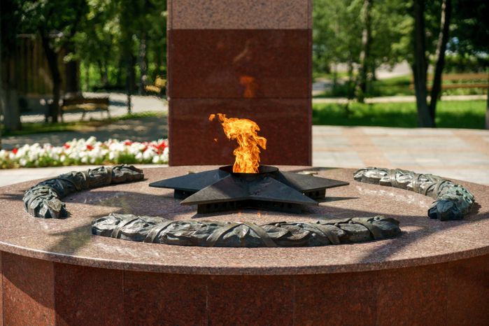 Аллея Славы в городе Видное Ленинского округа