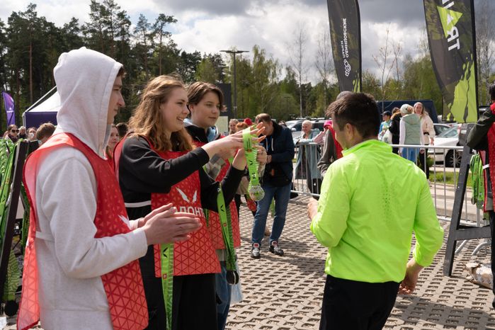 Трейл в парке Малевича