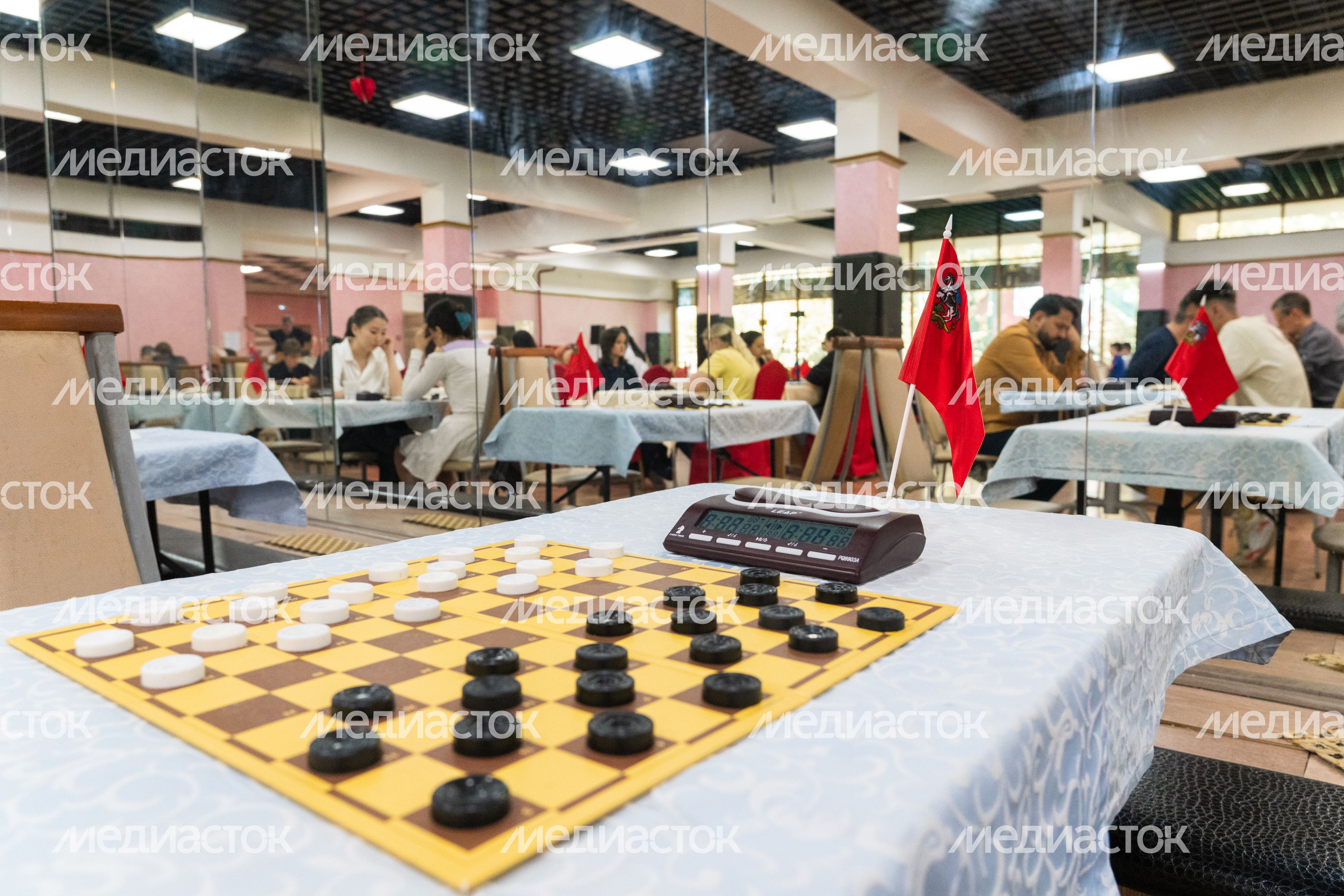 В Подмосковье завершился чемпионат России по международным стоклеточным шашкам