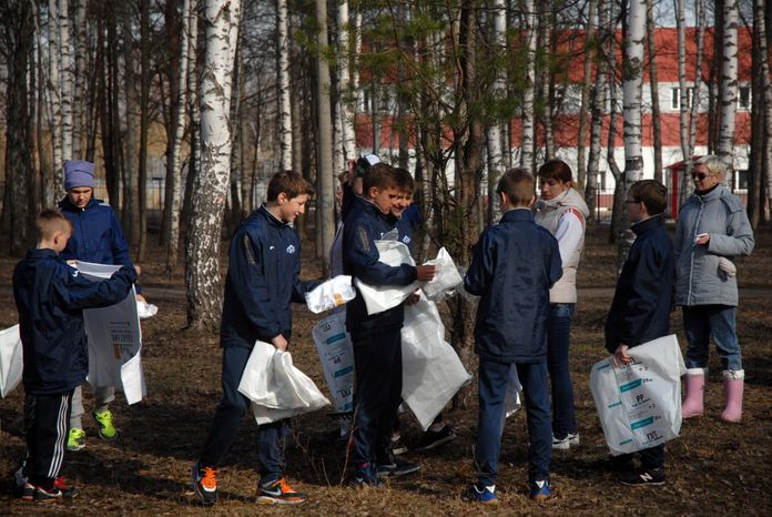 Единый областной субботник в Егорьевске