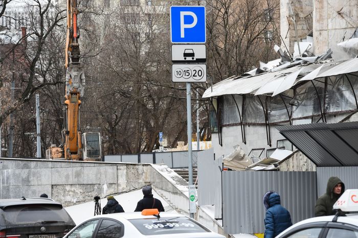 Снос кинотеатра «Соловей» в Москве
