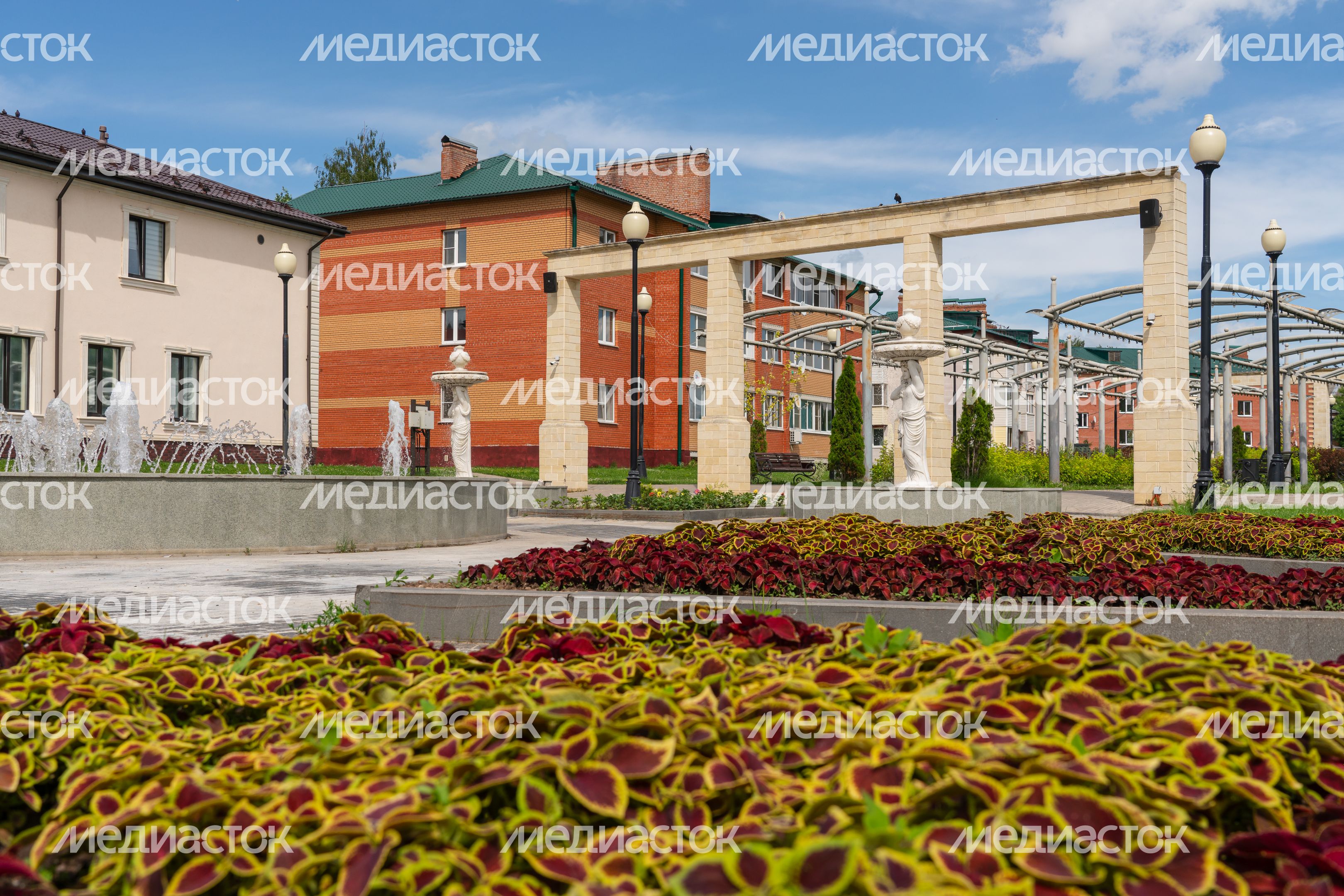 Сквер имени В.В. Масалова в рабочем поселке Шаховская