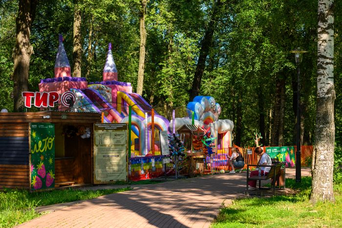 Парк "Скитские пруды" в Сергиевом Посаде. Лето
