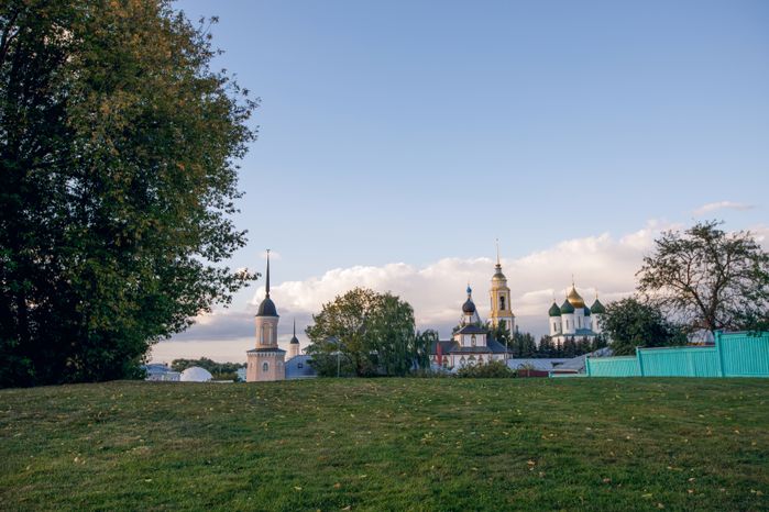 Коломна. Виды города. Осень