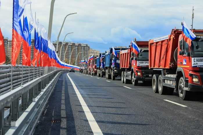Открытие автомагистрали М-12 «Восток» с участием Губернатора Подмосковья