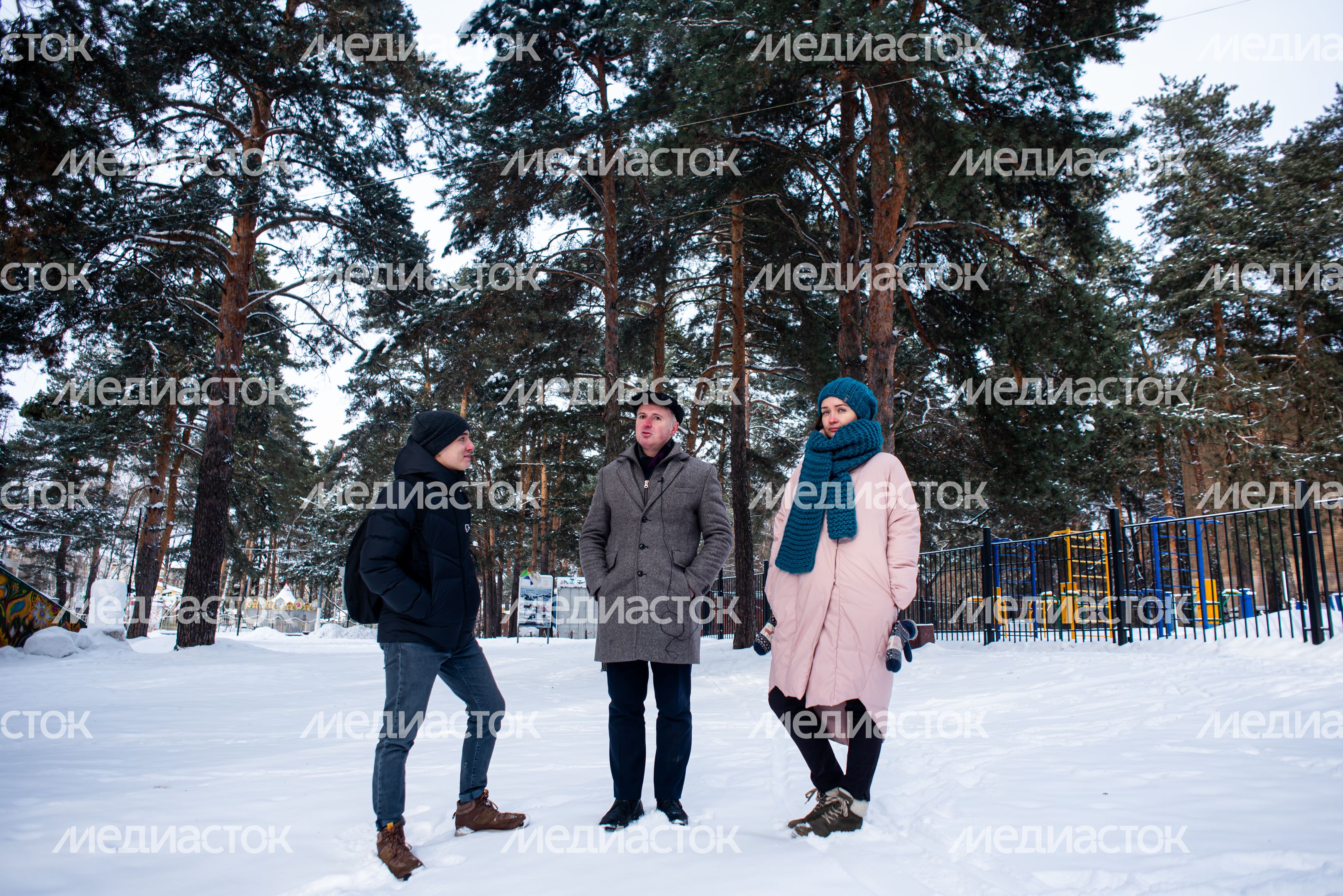 Зимние виды города Жуковский