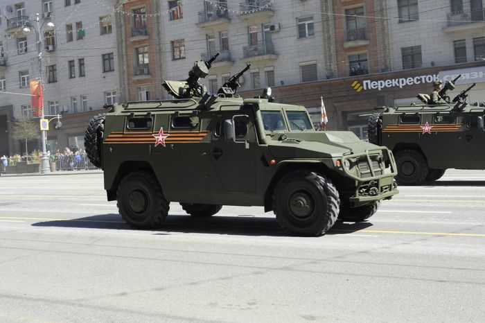 Генеральная репетиция парада Победы на Красной площади