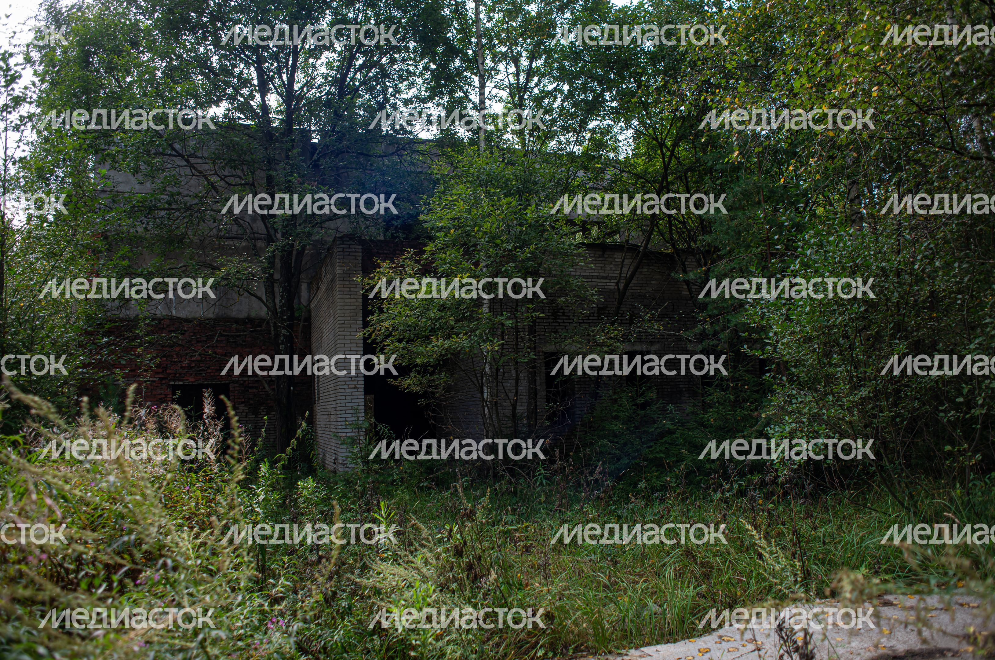 Летние виды заброшенного аналитический центр ВМФ СССР