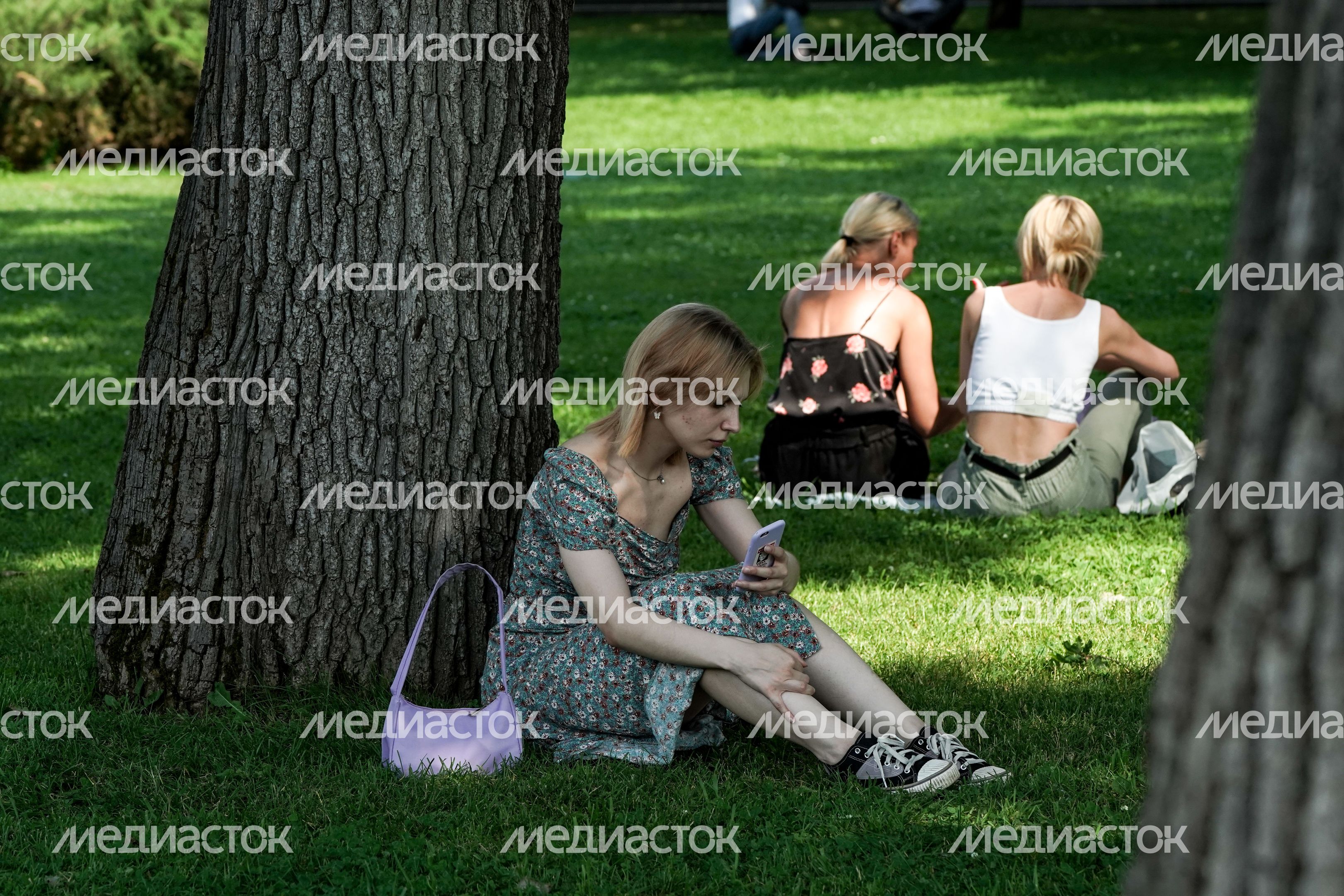 Аномальная жара в Москве