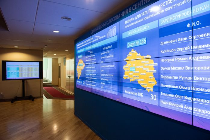 Заседание Центральной избирательной комиссии РФ